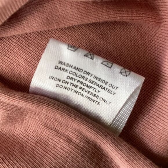 Bellacita Pink Open Back Twist Cropped Top XS - Picture 5 of 5